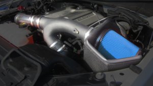 Ford F-150 Performance Air Intake - CORSA Performance - APEX Series Metal Shield with MaxFlow 5 Oiled Filter - Matte Black - `17-`18